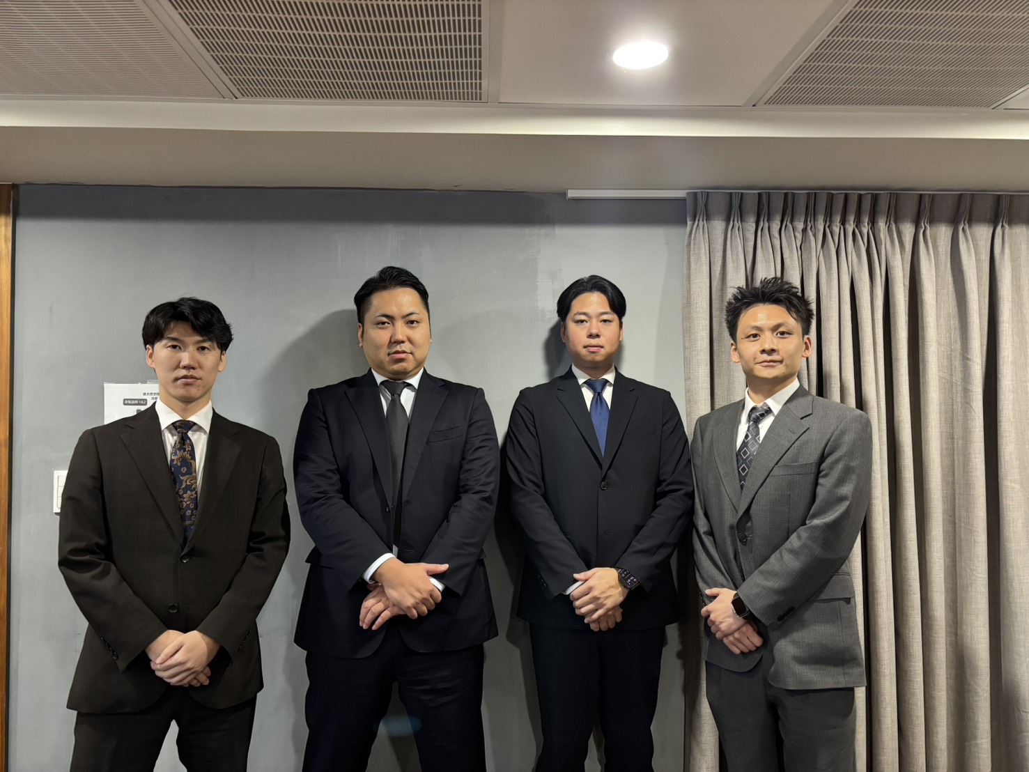 瑞旭國際四位服務團隊成員合照